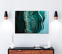 Obraz Zlatá v smaragde 1891